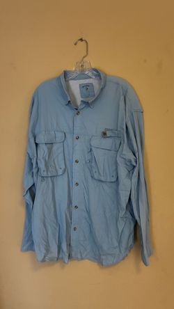 Shirt button down long sleeve xxl