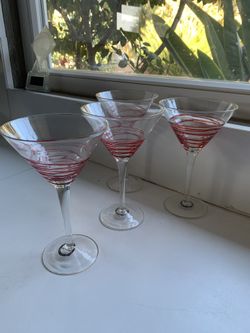Martini glasses