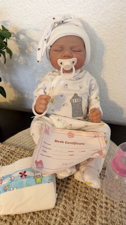 Reborn Baby Doll Sleeping Newborn✨new✨