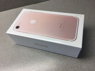 Iphone 7 128gb Rose Gold, Factory Unlocked, Brand New, Sealed