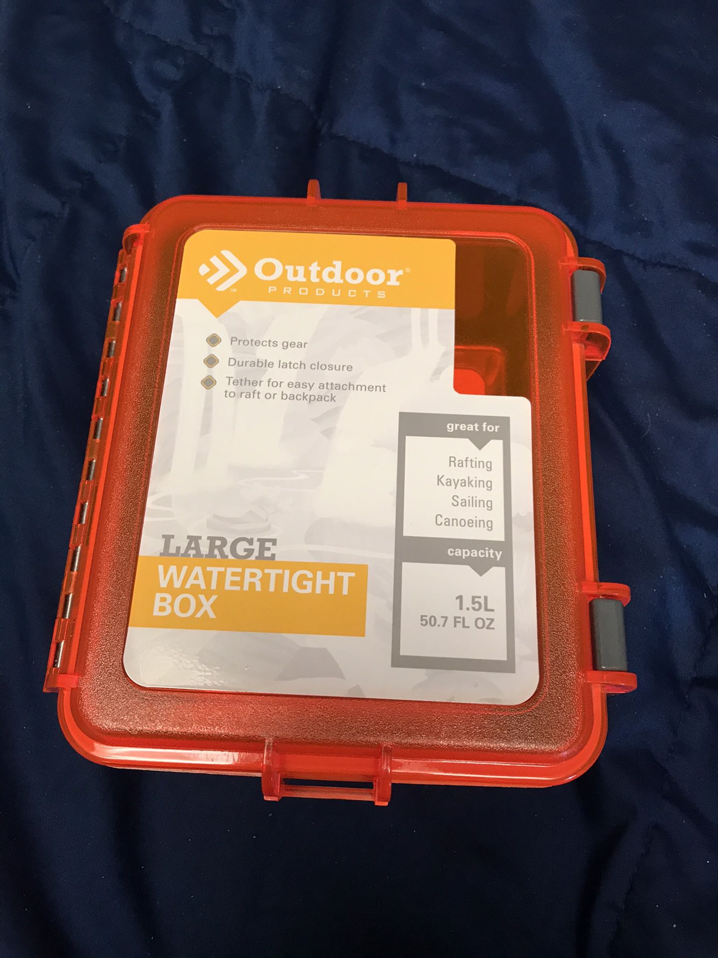 Outdoor watertight box