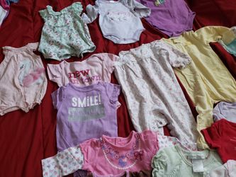 6/9 & 6/12 mth bby girl clothes 