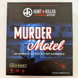 Hunt A Killer: Murder at the Motel —Like New!