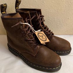 Dr. Martens Work 1460 Slip Resistant Lace-Up Boots Mens Size 13 New Brown