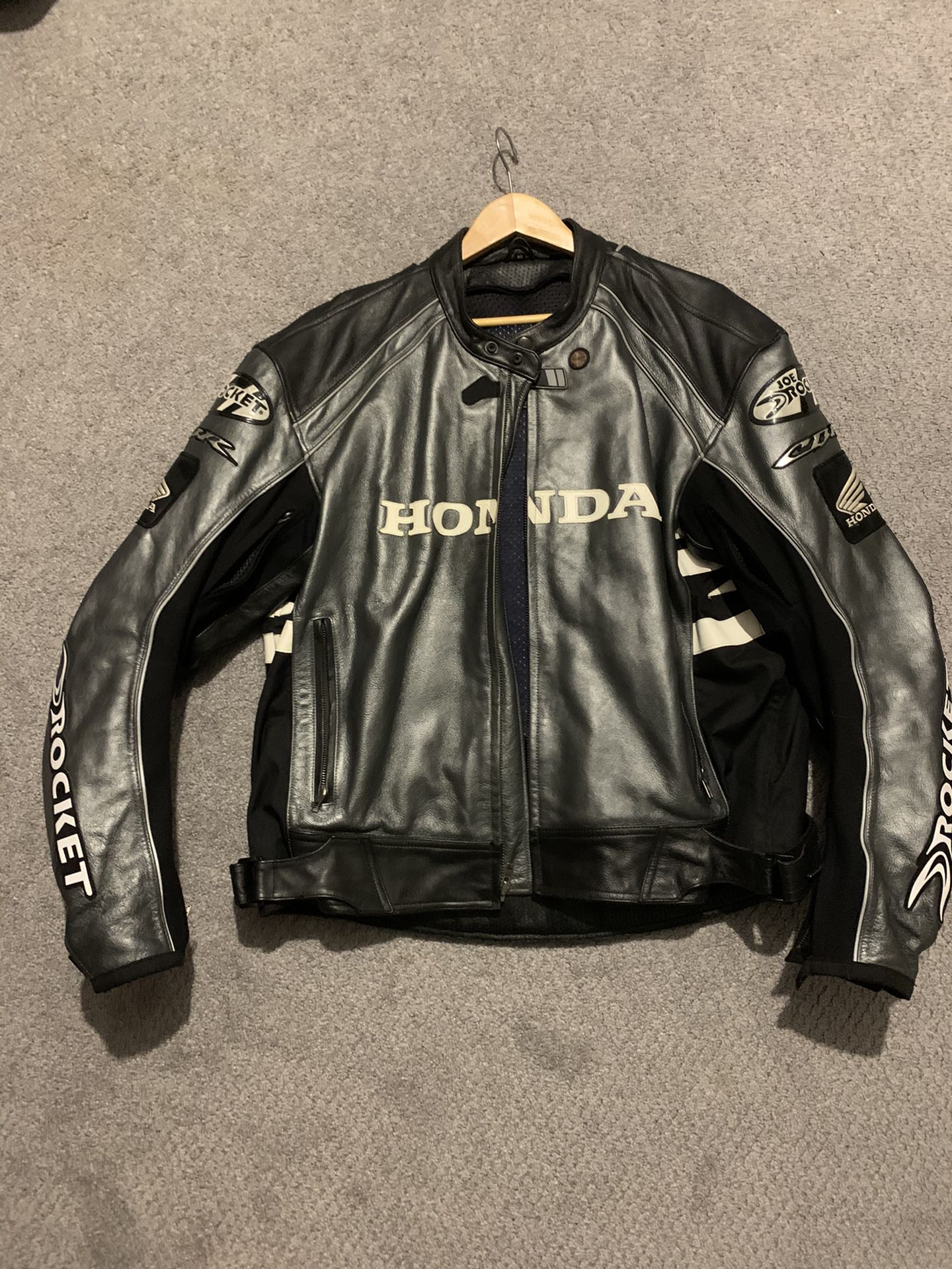 Joe rocket leather Honda motorcycle jacket