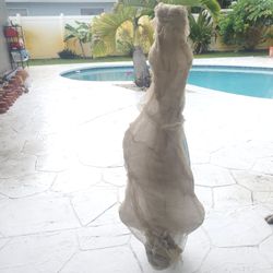HALLOWEN GHOST - UP SIDE DOWN - OVER 6FT TALL