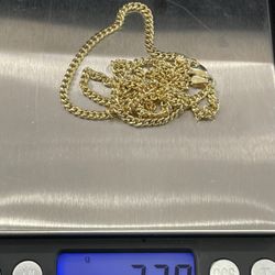 10k Gold Mini Cuban Chain