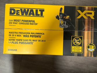 DeWalt DCW620B 20V Max XR Cordless Router