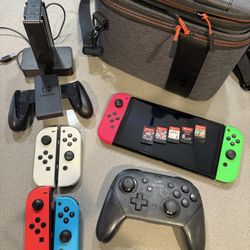 OLED NINTENDO SWITCH BUNDLE