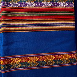 Peruvian Alpaca, Manta/ Blanket decorative Handcrafted, $39 each piece