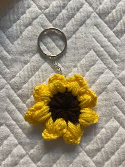 Crochet keychain and bows
