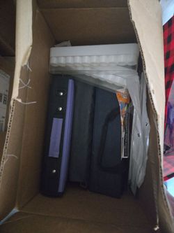 Box of scrapbook stuff $50
