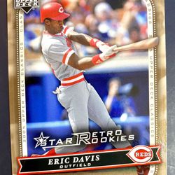 Eric Davis Retro Rookies card 