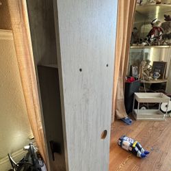 Floating Unit TV Stand White Wash With Brown $40.00