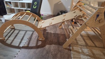 Mentossori indoor climbing set