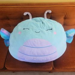 24" Squishmallow Heather Dragonfly Jumbo Plush Kellytoy