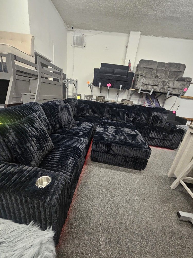 Oversize Corduroy Couch