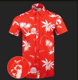 Retro Rifle Button Down 3XLT 22 Jump St Design