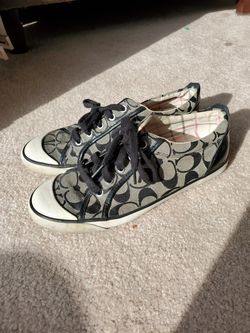 COACH women's casual sneakers tennis shoes