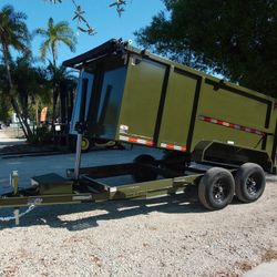 AMP 6 × 12 High Side Dump Trailer 10k