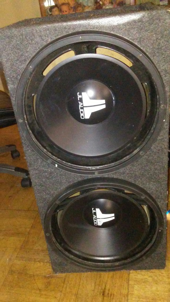 JL Audio W3 15" Speakers Subwoofers