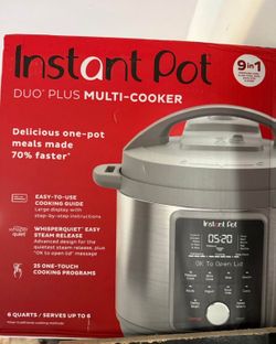 Instapot multi cooker 9 in 1