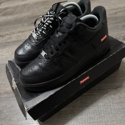 Nike Air Force 1 Supreme Box Logo Size 8