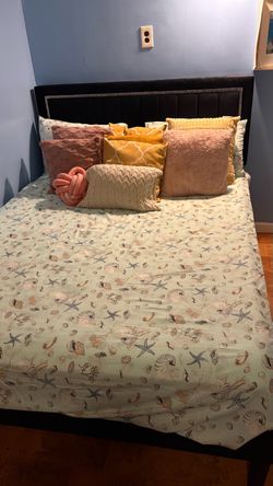 Bed and mattress