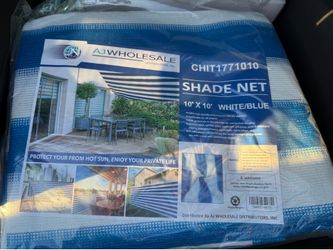 10x10  Mesh Shade Tarp