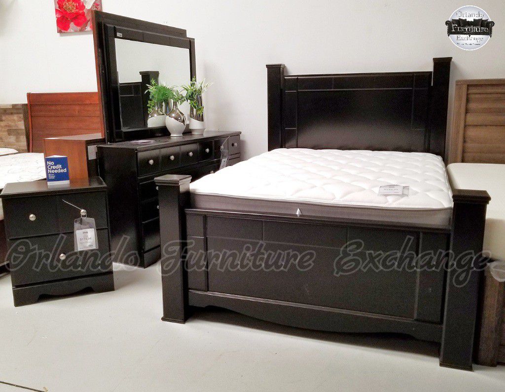 $899 FREE DELIVERY! BRAND NEW QUEEN BED FRAME DRESSER AND MIRROR