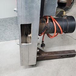 Custom Trailer Hitch Open End Lathe (For Bowls/etc)