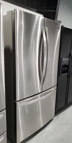 LG 3-Door Stainless Steel Fridge
