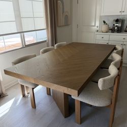 Coco Republic OSLO DINING TABLE 82 3/4in X 43 1/4in 