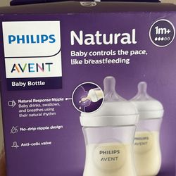 Brand new avent baby bottles