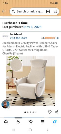 Zero Gravity Recliner
