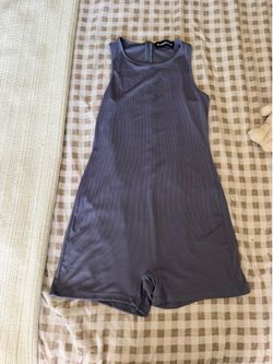 Blue Romper