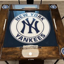 Custom New York Yankees Domino Table