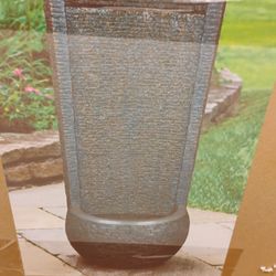 Indoor outdoor waterfall fountain Art Deco 36 "