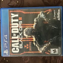 PS4 GAMES Call of Duty Black Ops 3