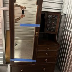 Antique Armoire Closet 