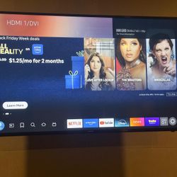 Free: Samsung 55 inch TV 4K + Firetv cube
