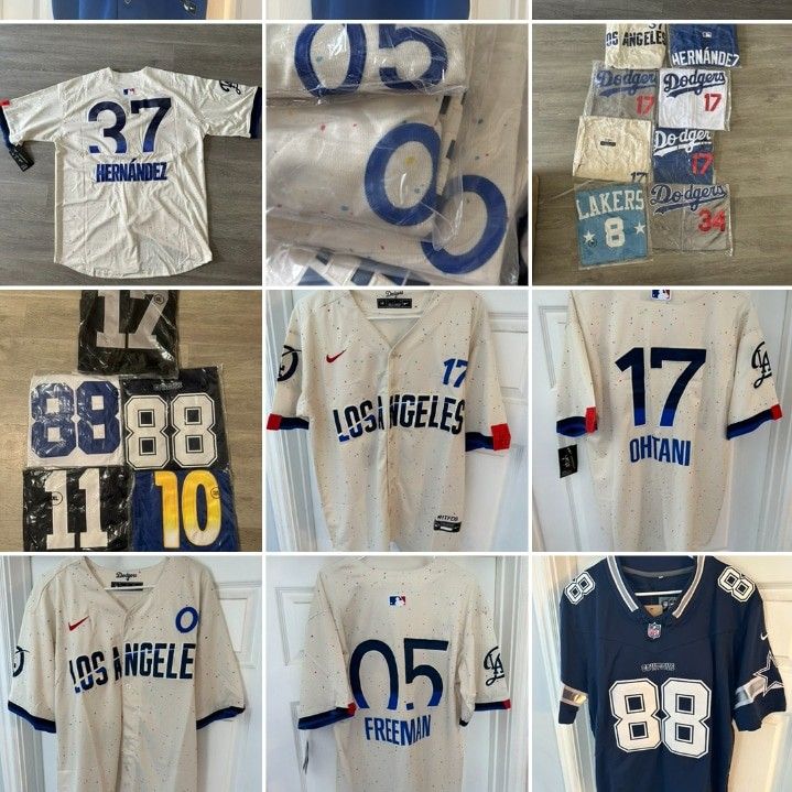 Football And Baseball Jerseys Women And Youth Sizes As Well