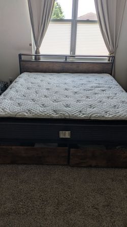 King Size Bed and Mattress