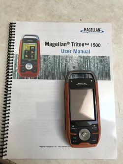 Magellan Triton 1500 Navigation Near New Condition