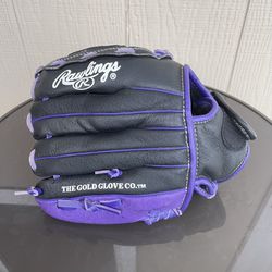 Pre- Owned Youth Rawlings Sure Catch Baseball Glove RHT HFP110BP Size 11 inch