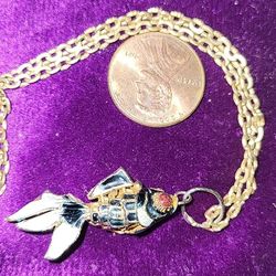 Cloisonne Enameled Koi Fish