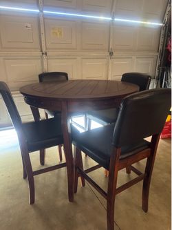 High Table and chairs