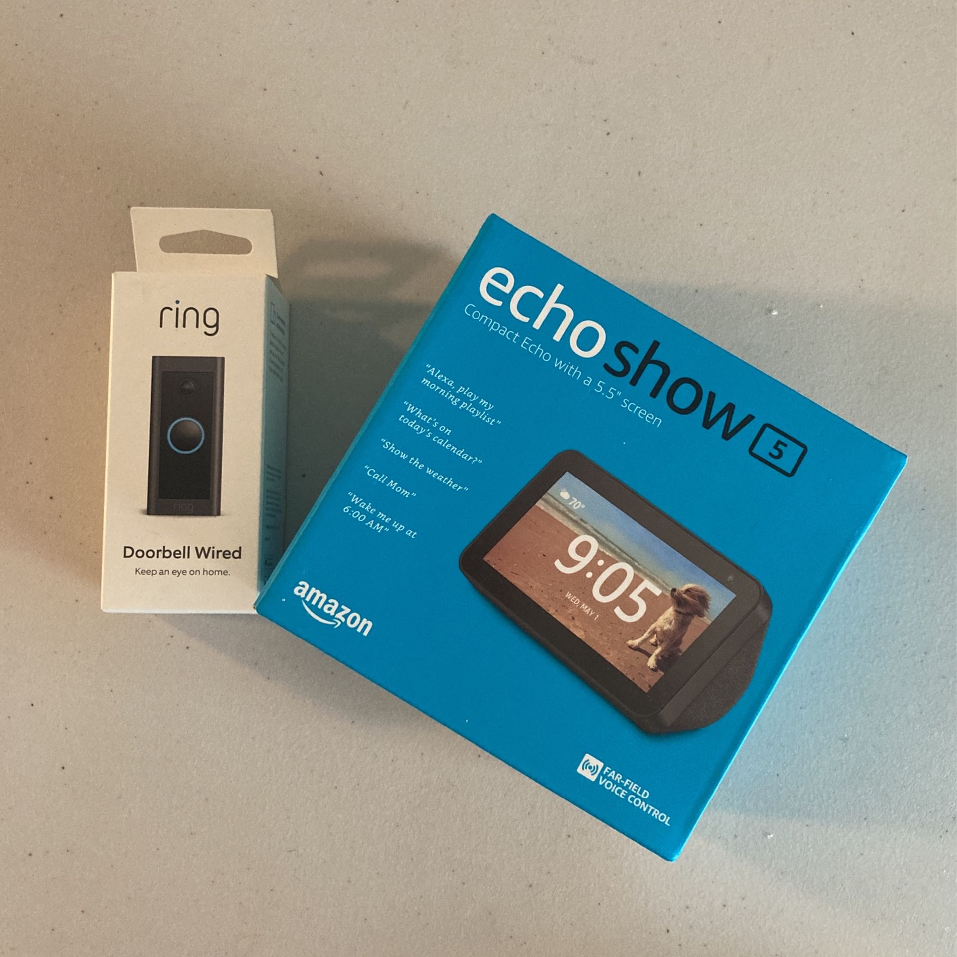 Ring and Echo show 5