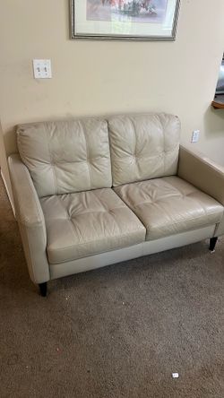 Leather couch