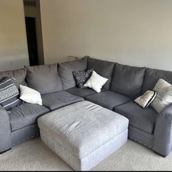 Storage ottoman with game table